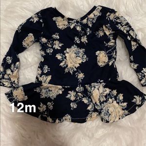 Small shop/handmade peplum top